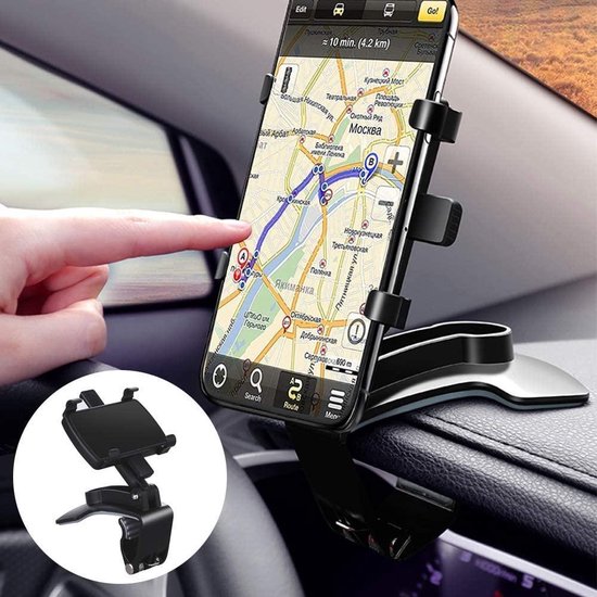 Pince de fixation auto universelle pour smartphone jusqu'à 15,2 cm (6), Supports et tablettes