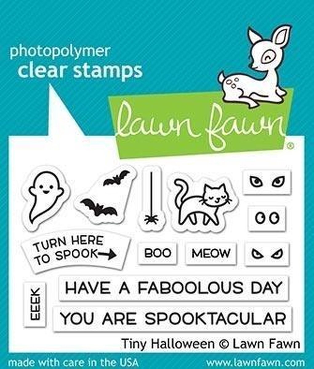 Tiny Halloween Clear Stamps (LF2020)