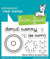 Donut Worry Clear Stamps (LF1136)