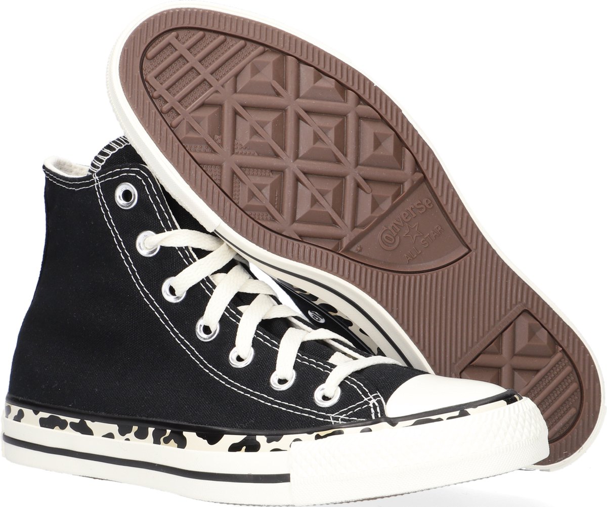 Converse Chuck Taylor All Star Hi Hoge sneakers - Dames - Zwart - Maat 39 |  bol.com