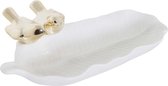 Valet Tray DKD Home Decor Vogels Porselein (24 x 13.5 x 6 cm)
