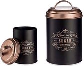 Tin Sugar Metaal 1500 ml (11,3 x 18,6 x 11,3 cm)