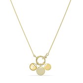 Swarovski Ginger Ketting  (Lengte: 45.00 cm) - Goudkleurig