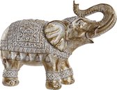 Decoratieve figuren DKD Home Decor Hars Olifant (40 x 16 x 29 cm)