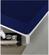 Verstelbaar onderlaken Naturals Blauw (Bed van 90)