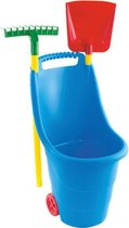 Mochtoys Tuinset Bucket Junior 77 Cm Blauw/rood/geel 3-delig