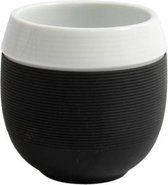 VASO 30cl. C / BLACK SILICONE 9x9cm TURISMO