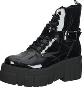 Steve Madden veterlaarsjes folie Zwart-38