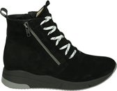 Verhulst 1451 K - VeterlaarzenHoge sneakersDames sneakersDames veterschoenenHalf-hoge schoenen - Kleur: Zwart - Maat: 37