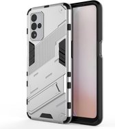 Voor OPPO A93s 5G Punk Armor 2 in 1 PC + TPU schokbestendig hoesje met onzichtbare houder (wit)