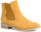 Marco Tozzi Dames Chelseaboot 2-2-25305-26 627 geel F-breedte Maat: 39 EU