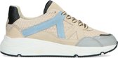 Sacha - Dames - Beige sneakers met blauwe details - Maat 37