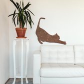 Kat | houten wanddecoratie| Geproduceerd in Nederland | Kaboomlaser