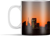Mok - Milaan - Skyline - Oranje - 350 ml - Beker