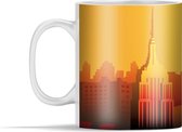 Mok - New York - Tekenen - Skyline - 350 ml - Beker