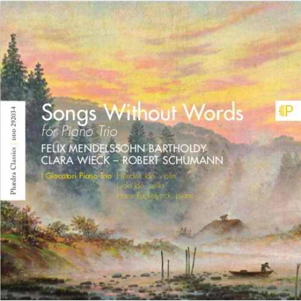 I Giocatori Piano Trio - Songs Without Words For Piano Trio (CD)