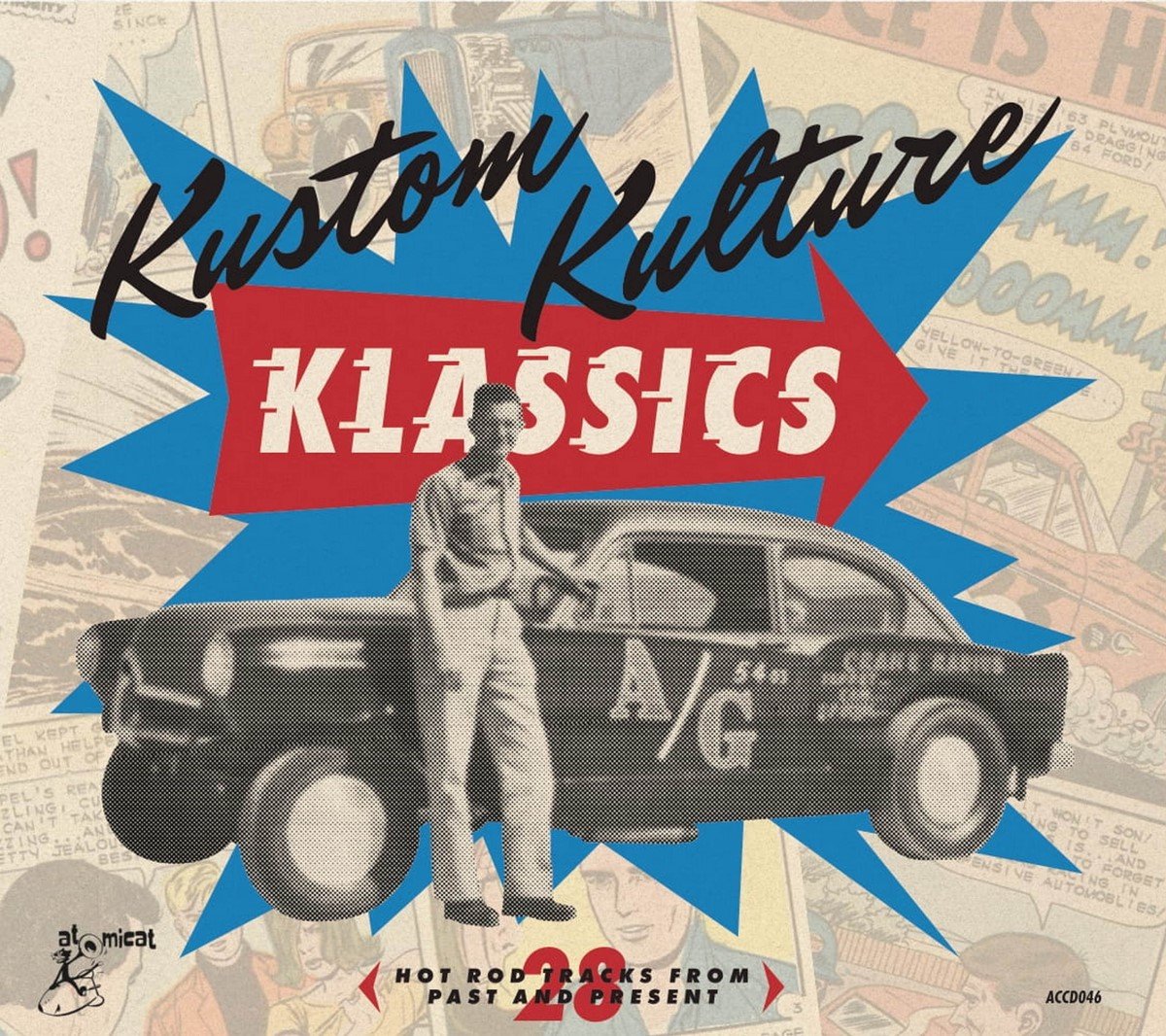 Various Artists - Kustom Kulture Klassics (28 Hot Rod Tracks From Past And Present) (CD)