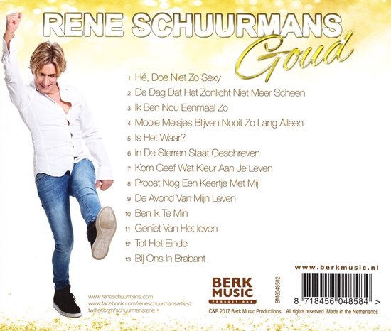 Rene Schuurmans - Goud (CD)