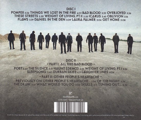 Bastille - All This Bad Blood (2 CD) (Reissue) - Bastille