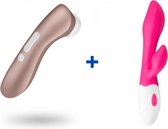 Satisfyer Pro 2 - Clitorisstimulator + Alula Vibe Rabbit Vibrator - Tarzan Vibrator