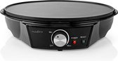 Nedis Crêpemaker - Crepe-maker - Crêpes - 30 Cm - Zwart