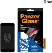 PanzerGlass sc Heerenveen Case Friendly Screenprotector iPhone SE (2020/2022) / 8 / 7 / 6(s) - Zwart