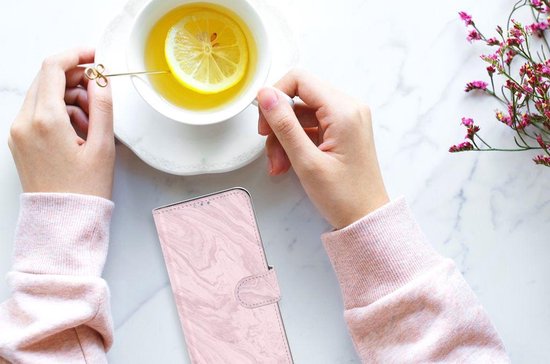 Coque OPPO Reno4 Z Coque pour Rose Marble