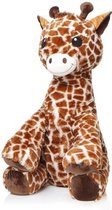 Reuze giraf knuffel zittend - 102 cm