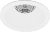 Pragmi Pollon Pro - Inbouw Rond - Mat Wit - Verdiept - Ø82mm - Philips Hue - LED Spot Set GU10 - White and Color Ambiance - Bluetooth