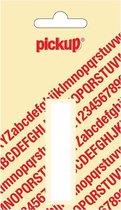 Pickup plakletter Helvetica 60 mm - wit I