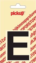 Pickup plakletter Helvetica 60 mm - zwart E