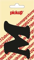 Pickup plakletter CooperBlack 60 mm - zwart M