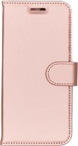 Accezz Wallet Softcase Booktype Motorola Moto G6 hoesje - Rosé goud