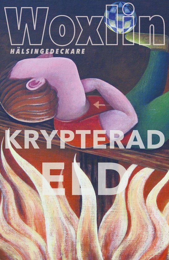 Hälsingedeckare 9 - Krypterad eld - cover