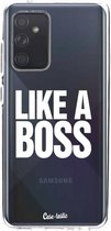 Casetastic Samsung Galaxy A52 (2021) 5G / Galaxy A52 (2021) 4G Hoesje - Softcover Hoesje met Design - Like a Boss Print