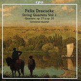 Felix Draeseke: String Quartets. Vol. 1