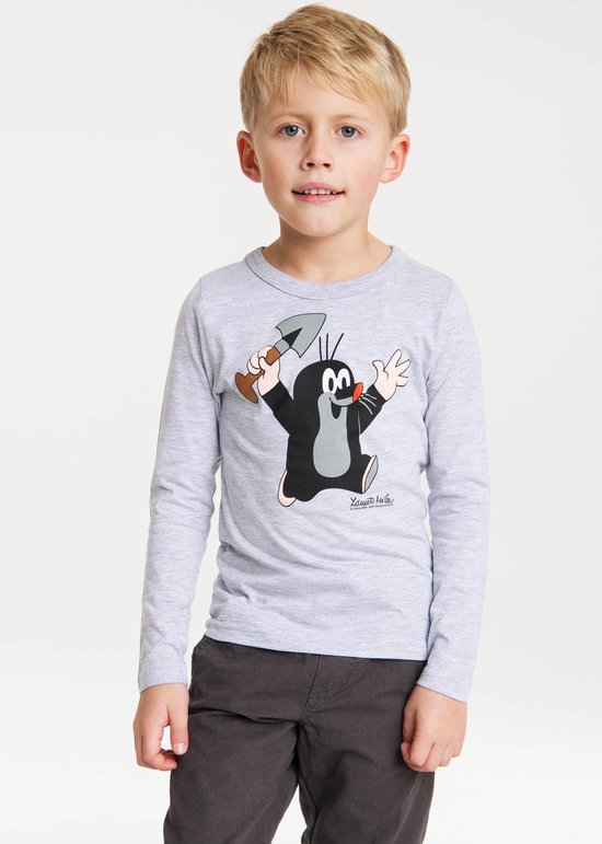 Logoshirt Longsleeve-Shirt Der kleine Maulwurf - Juhu