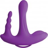 Threesome Rock N' Ride - G-Spot Vibrators - purple - Discreet verpakt en bezorgd