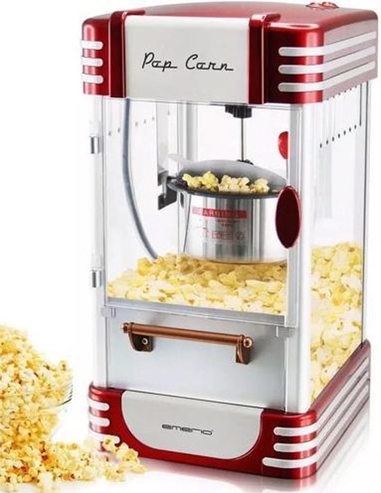 Emerio POM-120650 - Popcornmachine - 360W - Rood
