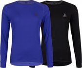 ODLO Suw Top Crew Neck L/S Active Warm 2 Pack Thermoshirt Dames - Maat M