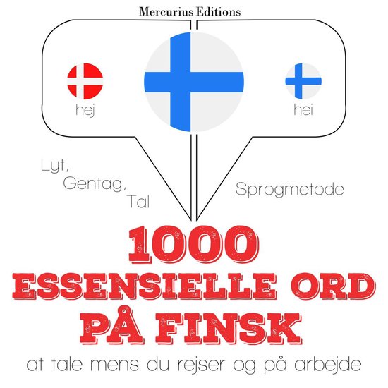 1000 essentielle ord på finsk - cover