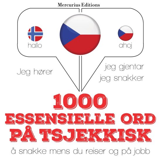 1000 essensielle ord på tsjekkisk - cover
