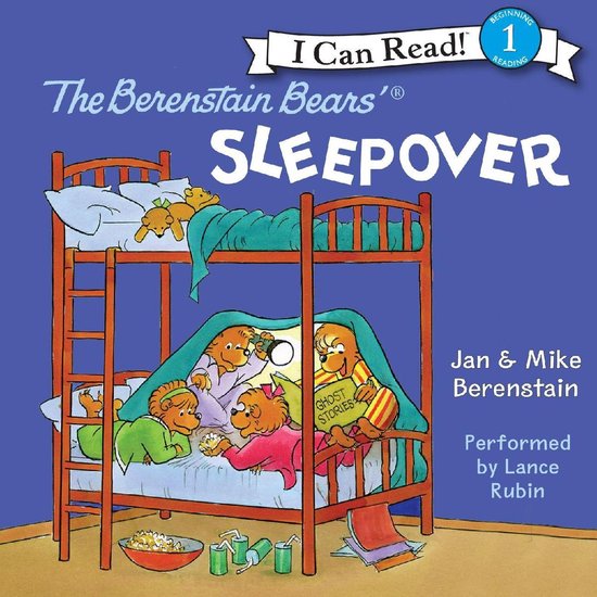 The Berenstain Bears' Sleepover - cover
