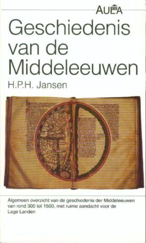 Cover van het boek 'Geschiedenis van de Middeleeuwen' van H.P.H. Jansen
