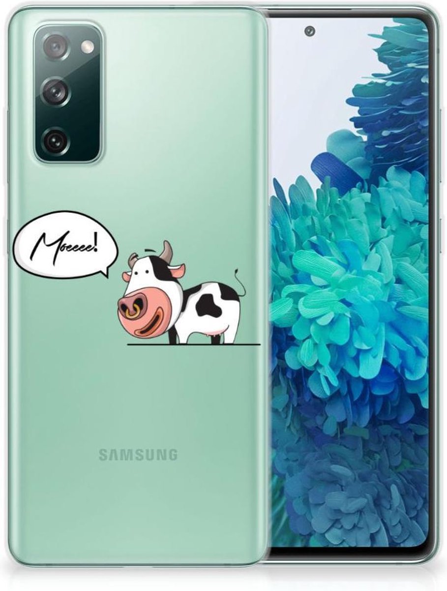 Samsung Galaxy S20 FE Telefoonhoesje met Naam Cheeky Cow