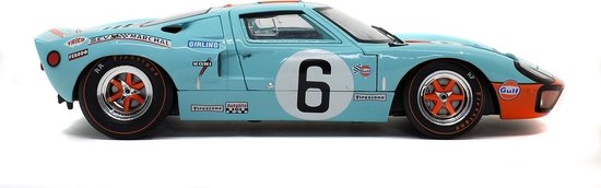 Ford GT40 MK1 #6 24H Le Mans 1969 - 1:18 - Solido | bol