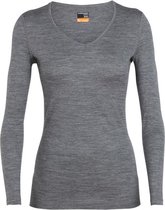 Icebreaker 200 Oasis Ls V Thermoshirt Dames