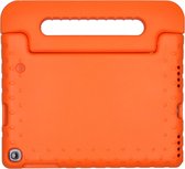 Samsung Galaxy Tab A 10.1 (2019) Hoes Kinderen - iMoshion Kidsproof Backcover met handvat - Oranje