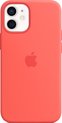 Apple Siliconenhoesje met MagSafe voor iPhone 12 Mini - Citrusroze