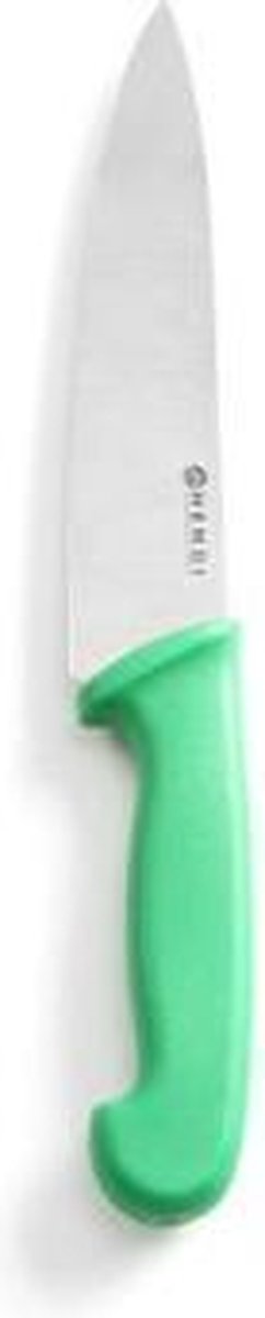 HENDI Koksmes – HACCP Polypropyleen Heft – Groen – 385 mm